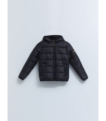 Hooded Basic Boy Puffer