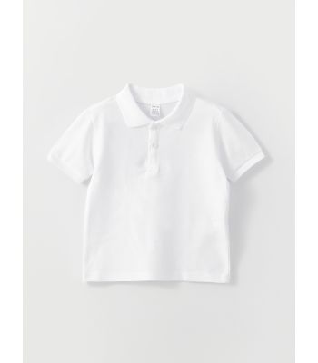 Short Sleeve Polo Neck Short Sleeve Baby Boy T-Shirt