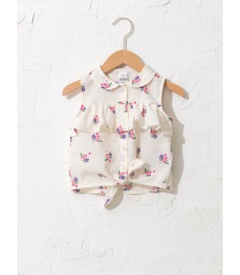 Baby Girl's Poplin Shirt