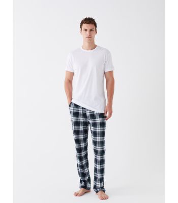 Standard Fit Plaid Men's Pajama Bottoms