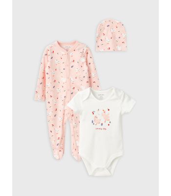 Baby Girl Hospital Outlet Set of 3