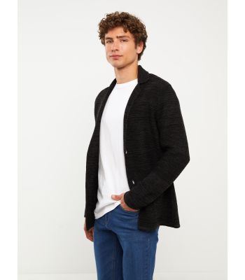 Slim Fit Shawl Collar Men Knitwear Cardigan