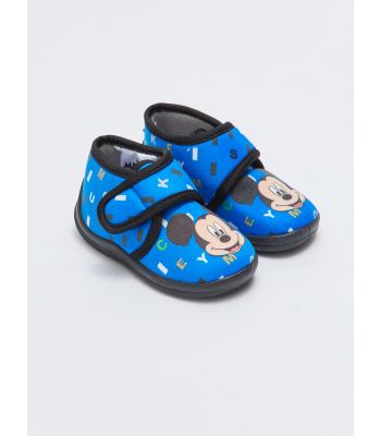 Mickey Mouse Licensed Velcro Velcro Baby Boy Panduf