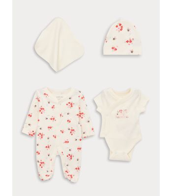 Baby Girl Premature Hospital Outlet Set of 4