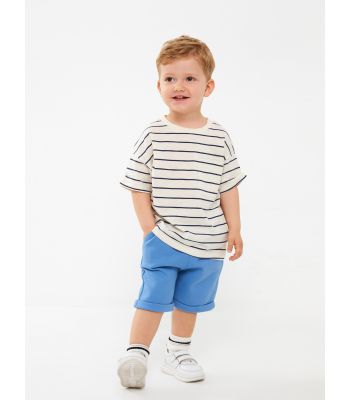 Baby Boy Shorts With Elastic Waist