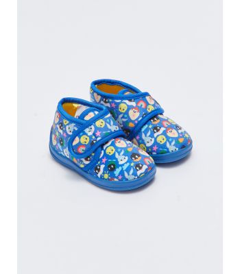 Printed Velcro Closure Baby Boy Panduf