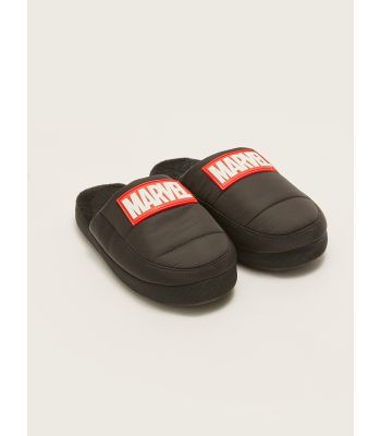 Marvel Licensed Patch Detailed Boy's House Slippers