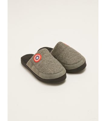 Captain America Licensed Boy's Indoor Slippers