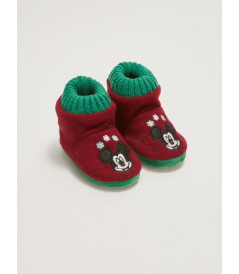 Minnie Mouse Licensed Elastic Baby Boy House Shoes