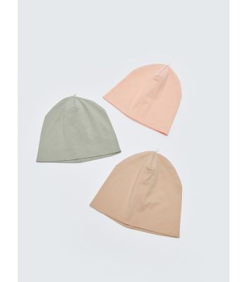 Basic Baby Girl Beret 3-Pack