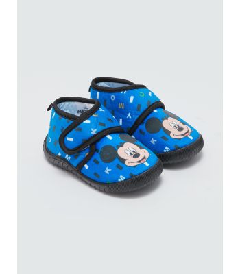 Baby Boy’s Mickey Mouse Printed Slipper Boots