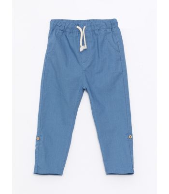 Elastic Waist Basic Baby Boy Trousers