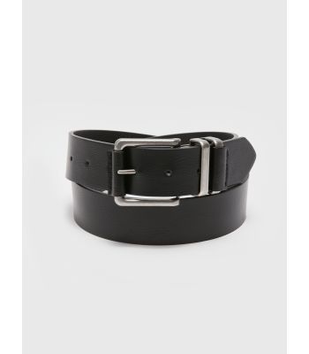 Leather Look Men's Belt