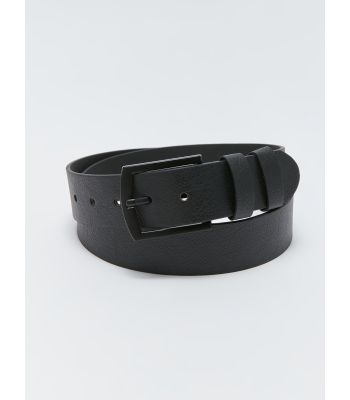 Leather Look Men's Belt