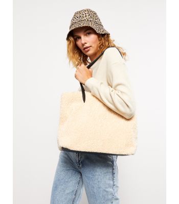 Plain Fur Women Shoulder Bag