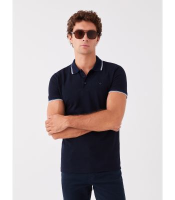 Polo Neck Short Sleeve Men's T-Shirt