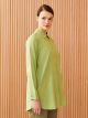 Shirt Collar Straight Long Sleeve Women's Tunic