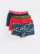 Printed Cotton Boy Boxer 3-Pack