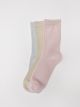 Plain Female Socks 3-Pack