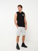 Slim Fit Binding Detail Men's Shorts