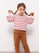 Elastic Waist Baby Girl Trousers