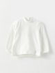 Half Turtleneck Long Sleeve Basic Baby Girl T-shirt