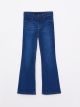 Basic Bell-Bottoms Girl Denim Trousers