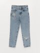 Embroidered Girl Jean Trousers