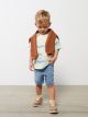 Basic Cotton Baby Boy Jean Shorts