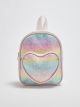 Hologram Printed Girl's Backpack