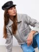 Leather Look Women's Sailor Hat