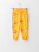 Elastic Waist Printed Baby Boy Jogger Sweatpants