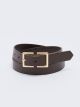 Leather Look Woman Belt