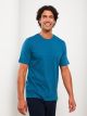 Crew Neck Short Sleeve Combed Cotton Men's T-shirt