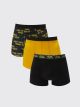 Standard Fit Elastic Fabric Men's Boxer 3-Pack