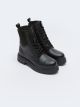 Thick Sole Lace-up Women's Boots