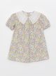 Baby Collar Short Sleeve Lace Baby Girl Dress