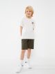 Basic Elastic Waist Boy Shorts