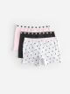 Printed Cotton Girl Boxer 3-Pack