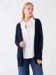 Shawl Neck Regular Long Sleeve Women's Tricot Cardigan