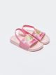 Single Band Printed Girls' Slippers