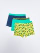 Printed Cotton Boy Boxer 3-Pack