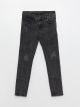 Super Skinny Fit Cut-out Detailed Boy Denim Trousers