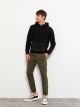 Slim Fit Gabardine Men's Cargo Trousers