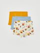 Cotton Baby Boy Boxer 3 Pieces