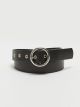 Leather Look Woman Belt