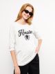 Crew Neck Printed Women's T-shirt