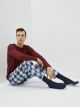 Standard Fit Plaid Men's Pajama Bottoms