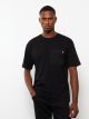 Crew Neck Short Sleeve Combed Cotton Men's T-shirt