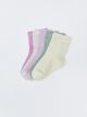 Basic Baby Girl Socket Socks 5-Pack